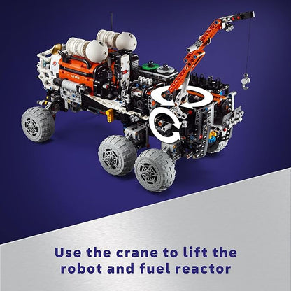 LEGO Technic Mars Crew Exploration Rover Building Toy - Build &amp Display for Room Decor - Gift for Christmas - Set for Boys &amp Girls Ages 11+ Years - 42180