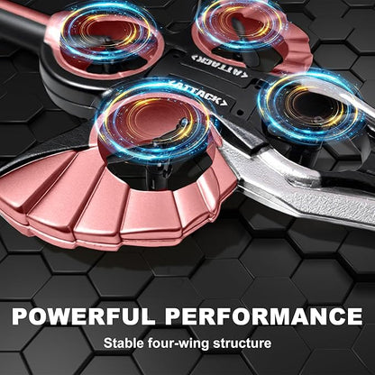Flying Sword RC Airplane Gesture Control Airplanes for Kids Adult 8-16 Remote Control Planes with Light 360° Flip Fighter Jet Toy Gravity Sensing Stunt Roll Gift for Boy Girl Rose Gold