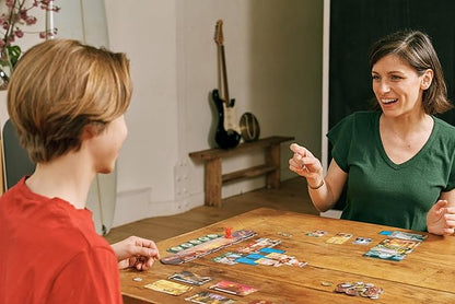 Asmodee 7 Wonders Duel Board Game BASE GAME - Intense Two-Player Battles in the Ancient World Strategy Game for Kids and Adults Ages 10+ 2 Players 30 Minute Playtime