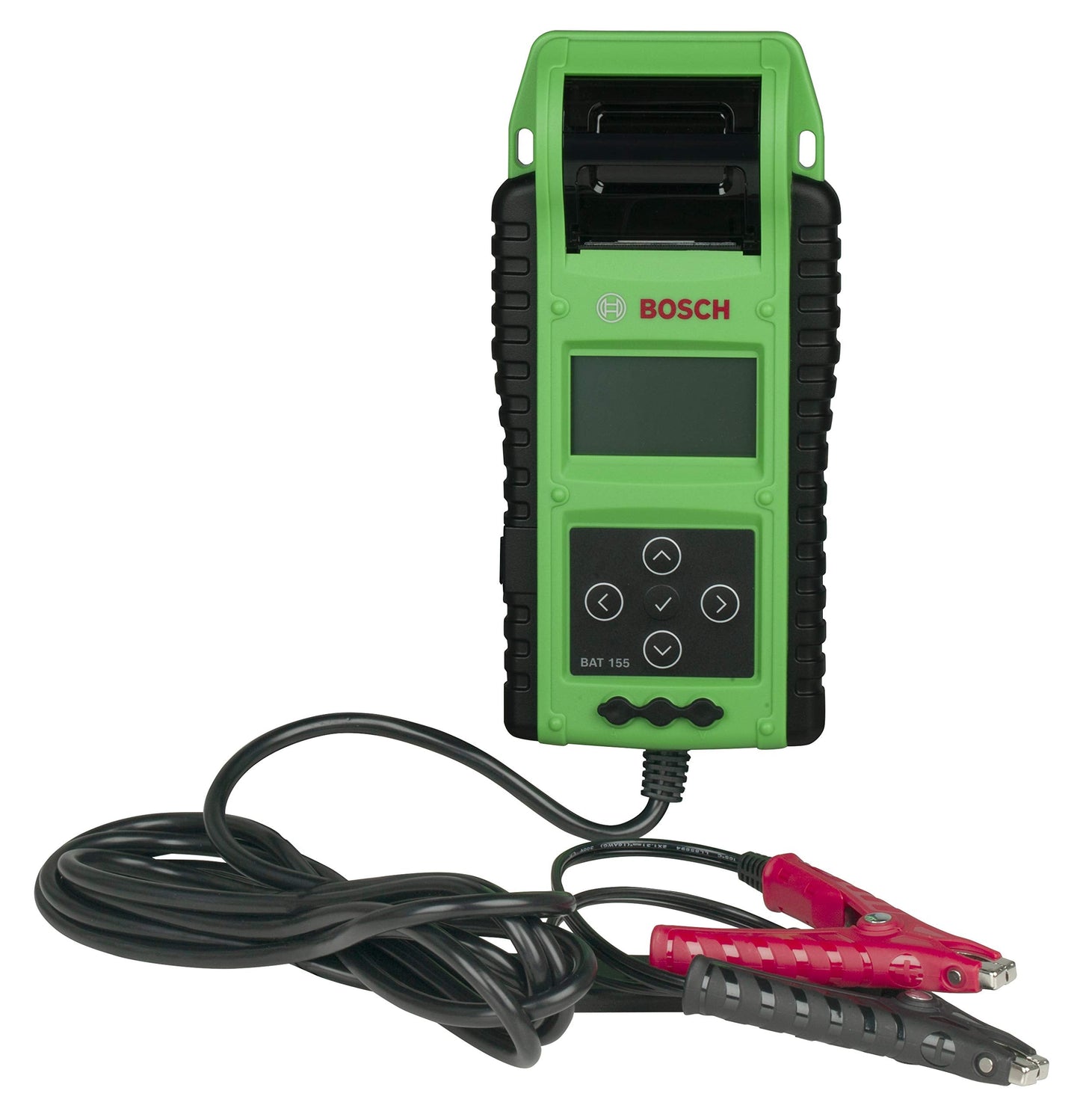 Bosch BAT155 Heavy Duty Battery Tester with Integrated Printer - Use with 6V and 12V Batteries, 12V and 24V Charging Systems