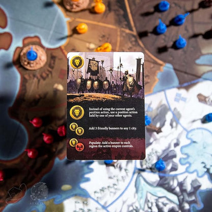 A War of Whispers: Collector’s Edition | Strategy Board Game of Hidden Loyalties &amp Espionage | Age 14+ | 2–5 Players | Includes Upgraded Components &amp Miniatures