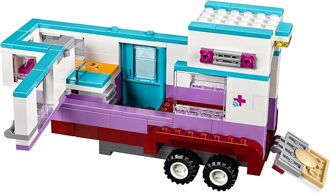LEGO 41125 Horse Vet Trailer Building Kit (370 Piece)