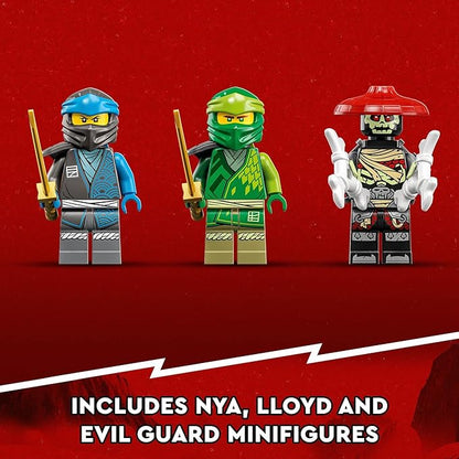 LEGO NINJAGO NYA’s Water Dragon EVO 71800 Toy for Girls and Boys 6 Plus Years Old Mythical Creature Figure Building Set Ninja Action Birthday Gift Idea