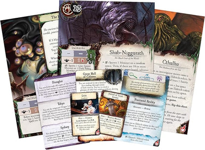 Asmodee Eldritch Horror Board Game - A World-Spanning Cooperative Adventure in Terror Mystery Game for Adults Ages 14+ 1-8 Players 2-4 Hour Playtime