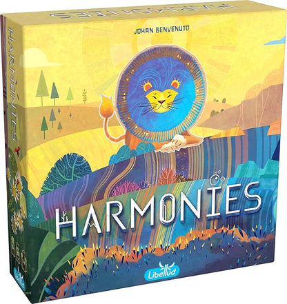 Asmodee Harmonies Board Game - Create Oneiric Landscapes Strategic &amp Poetic Gameplay Fun Family Game for Kids &amp Adults Ages 10+ 1-4 Players 30 Min Playtime (Multilingual Edition)
