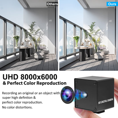 SVPRO Autofocus USB Camera 48MP 8000x6000 High Definition UVC Plug & Play Industrial Camera for 3D Printer, Machine Vision