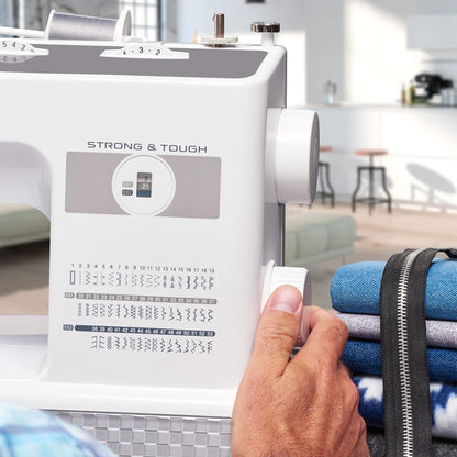 Brother ST531HD Strong & Tough 53 Stitch Sewing Machine with Finger Guard 16x8x12