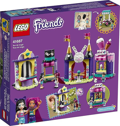 LEGO Friends Magical Funfair Stalls 41687 Building Kit Carnival Pretend Play Toy for Kids Who Love Magic Tricks New 2021 (361 Pieces)