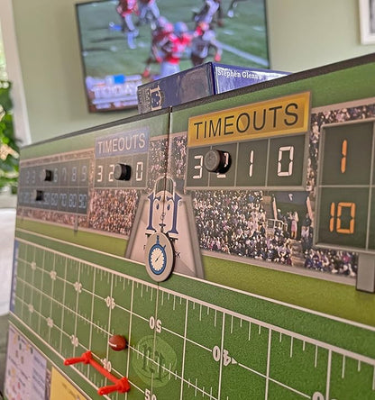 R&ampR Games 1st &amp Roll Football Board Game for Adults and Kids Ideal for Family Night