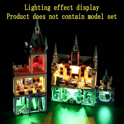 LED Light Kit Compatible with Lego Hogwarts Chamber of Secrets - Lighting Set for 76389 (Model Set Not Included)