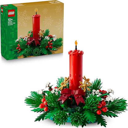 Lego 40743 Christmas Table Decoration Toy Birthday Present Blocks Girls Boys Children 12 13 14 Years Old Elementary School Mom Father Painting Art