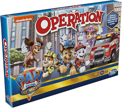 Operation Game: Paw Patrol The Movie Edition Board Game for Kids Ages 6 and Up Nickelodeon Paw Patrol Game for 1 or More Players