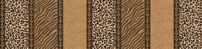 Masterplay 3-Piece Fine Animal Print Oversize (118" X 95") Quilt Set, Bedspread Coverlet (Caifornia) Cal King Size Bed Cover (Leopard Tiger Brown Black Stripe)