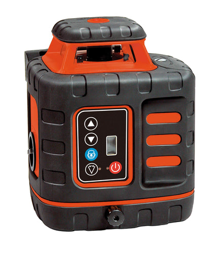 Johnson Level & Tool 99-027K Self-Leveling Rotary Laser System, 8.75", Red, 1 Kit,Orange