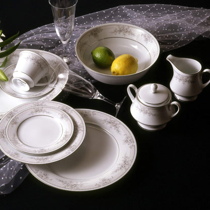 Noritake Sweet Leilani Set of 4 Teacups, 8 oz.