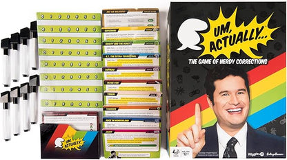 Um Actually Deluxe Edition Board Game | The Nerdy Trivia Game Based on The Dropout Game Show | for Families Ages 12 &amp up | 3-8 Players | by Wiggles 3D