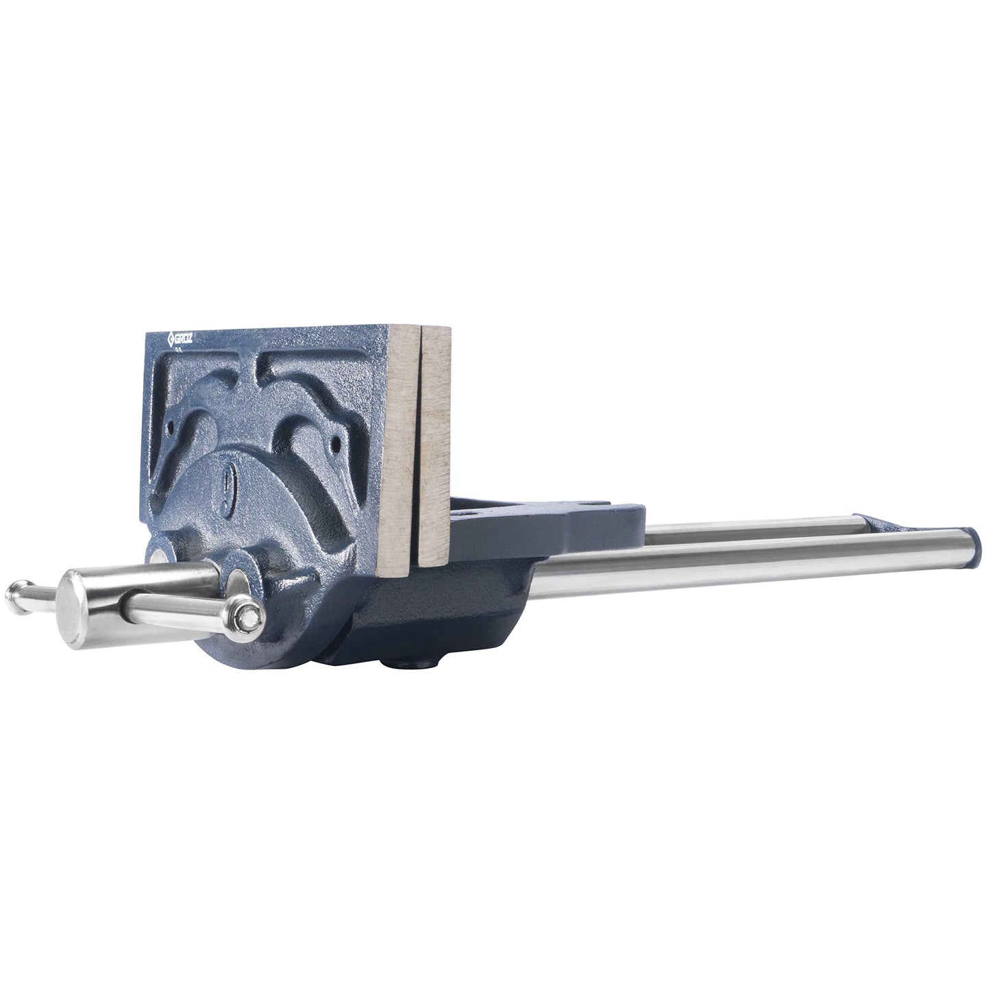 Groz 9" Rapid Action Woodworking Vise, 13-1/2" Jaw Opening, Buttress Thread Screw, Cast Iron Body with TOE-IN Jaws for Workbench Cabinet and Furniture Building (39012)