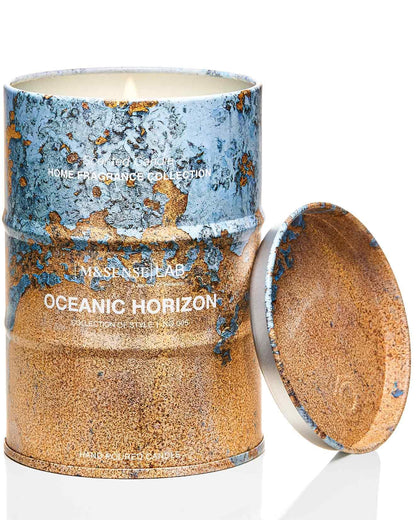 M&SENSE Oceanic Horizon Scented Candles Natural Non Toxic, Aromatherapy Candle for Stress Relief Meditation Relaxing, Housewarming Gifts for Women Men, 11.3oz 70 Hour Long Burning