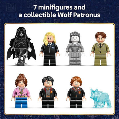 LEGO Harry Potter Hogwarts Castle: Hospital Wing Building Toy for Girls &amp Boys - Pretend Play Set for Kids Ages 9+ - W/7 Minifigures &amp Wolf Patronus Toy Figure - Gift Idea for Birthdays - 764