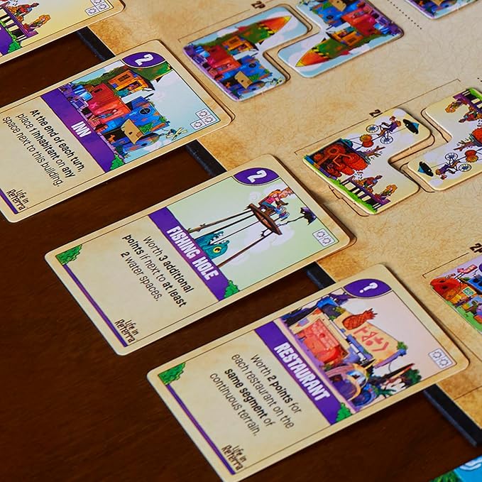 Life in Reterra Strategy Board Game | A Community (Re) Building Game | Ages 10+ | 2 to 4 Players | 35 Mins. Avg. | Games for Adults &amp Families