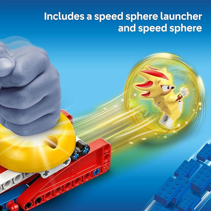 LEGO Sonic The Hedgehog Super Shadow vs. Biolizard Gamer Gift for Boys and Girls Fun Collectible Playset for Kids and Video Game Character Fans Who Love Action Toys 77003