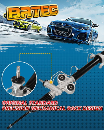 BRTEC 22-1036 Hydraulic Power Steering Rack and Pinion Assembly Compatible for 2007-2013 Silverado 1500 Sierra 1500