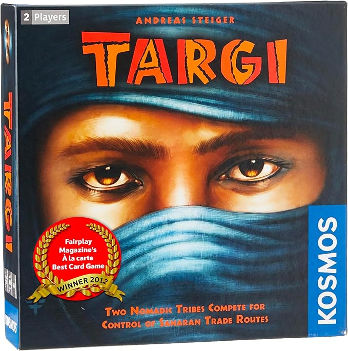 Thames &amp Kosmos | Targi | Two Player Game | Strategy Board Game | Golden Geek Award Nominee | Kennerspiel Des Jahres Award Finalist