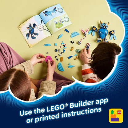 LEGO DREAMZzz Zoey’s Time Owl Building Toy - Pretend Play Set for Girls &amp Boys - Storytelling Toy for Kids Ages 8+ with 2 Construction Modes - Gift Idea for Birthdays &amp Holidays - 71494