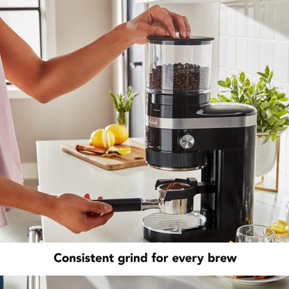 KitchenAid Burr Coffee Grinder, KCG8433, Onyx Black
