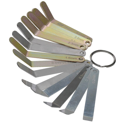 Oni Tools Feeler Gauge Jake Brake Tool Set for Volvo & Mack MP7 MP8 MP10 D12 D13 D16 Engine Intake & Exhaust Valve Adjustment Kit (14pc) 88880053 88880052 85111377 Alternatives