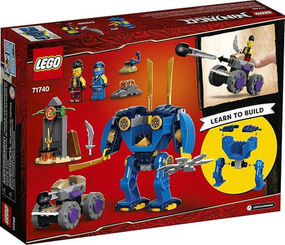 LEGO NINJAGO Legacy Jay’s Electro Mech 71740 Ninja Toy Building Kit Featuring Collectible Minifigures Great Gift for Kids Aged 4 and Up Who Love Imaginative Toys New 2021 (106 Pieces)