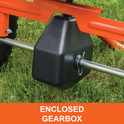 Agri-Fab 45-0614 130 lb. Push Lawn & Garden Broadcast Spreader for Seed,Fertilizer,Salt,Ice Melt; Walk Behind with Easy to use Flow Control Lever