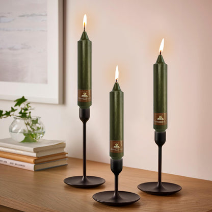 Taper Candle Odorless Candlesticks 7 INCH Short Candle Sticks Unscented Candles Smokeless Candles for Dinner Home Décor Weddings Festive Seasons Holiday