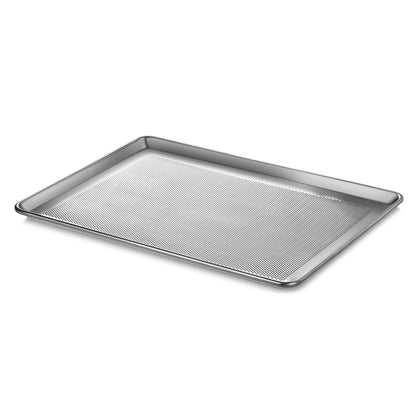 New Star Foodservice Commercial-Grade 18-Gauge Aluminum Sheet Pan/Bun Pan, Full Size, 18 L x 26 W x 1 H