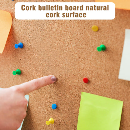 Mifuro 70"x34" Enclosed Bulletin Board, Outdoor Lockable Weather-Resistant Aluminum Cork Noticeboard for School & Office, Silver Frame w/Cork