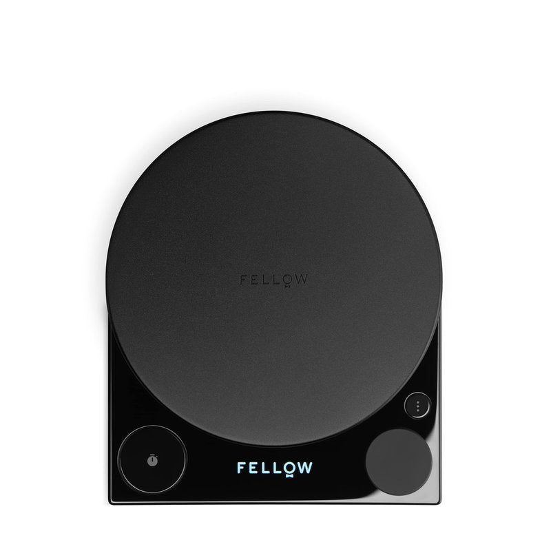 Fellow Tally Pro Coffee Scale with Timer – Espresso Scale for Pour Over and Barista Brewing, Brew Assist Mode, 0.1g Accuracy, OLED Display, Rechargeable, Glass Top – Matte Black