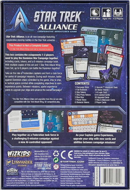 WizKids Star Trek: Alliance - The Dominion War Campaign Part 1 – Essentials Edition
