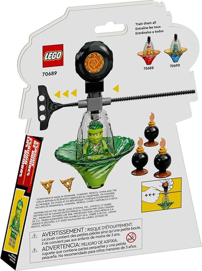 LEGO NINJAGO Lloyd’s Spinjitzu Ninja Training 70689 Spinning Toy Building Kit with NINJAGO Lloyd Toy for Kids Aged 6+ (32 Pieces)