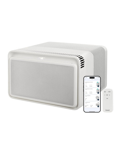 Windmill Window Air Conditioner - Quiet & Smart. Easy Install, Voice-Enabled, Remote & App Control AC Unit - 12,000 BTU Inverter w/WhisperTech