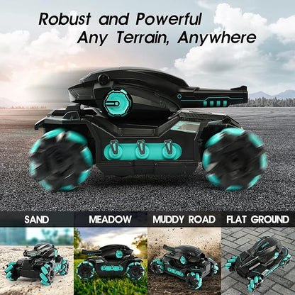 RC Tank That Shoots BBS Nerf Tank Toy Kids Gift RC-Remote-Control-Tank-Toy for 8 Year Old Boy Toys Hand Controlled RC Car with Water Bullet Nerf Robot Hand Remote Control Car for Boys Age 8-12