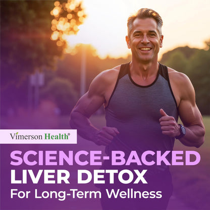 Liver Cleanse Detox & Repair Milk Thistle Supplement - 60 Capsules Herbal Liver Support - Choline, Artichoke Extract & Chicory. Dandelion Root Supplement to Promote Cellular Repair & Digestion - Vegan