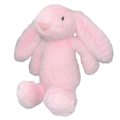Joojies Pink Bunny Stuffed Animal - Small 10" Adorable Rabbit Plush Toy Gift for Kids, Spring Decor, Easter