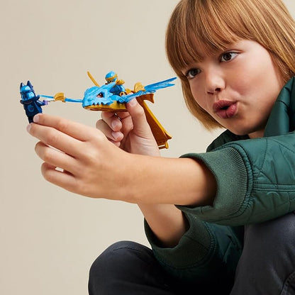 LEGO NINJAGO NYA’s Rising Dragon Strike Toy Ninja Action Figure Playset with NYA Minifigure Building Ninja Battle Set for Kids Gift Idea for Boys and Girls Ages 6 Years Old and Up 71802