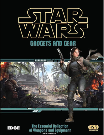 Asmodee Star Wars: Roleplaying Game Gadgets and Gear SOURCEBOOK - Weapons Armor &amp Attachments for Edge of The Empire Age of Rebellion &amp Force and Destiny RPG for Ages 14+ 3-5 Players