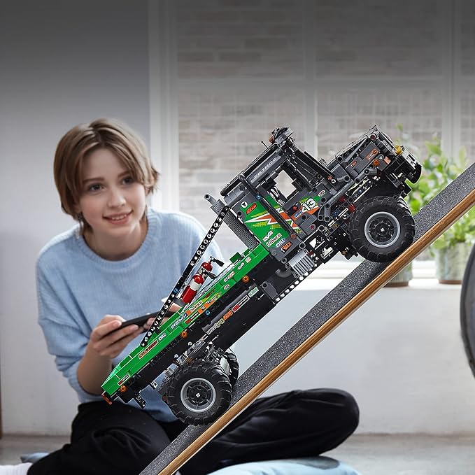 LEGO Technic 4x4 Mercedes-Benz Zetros Trial Truck 42129 Building Kit Explore A Powerful App-Controlled Toy Truck New 2021 (2110 Pieces)