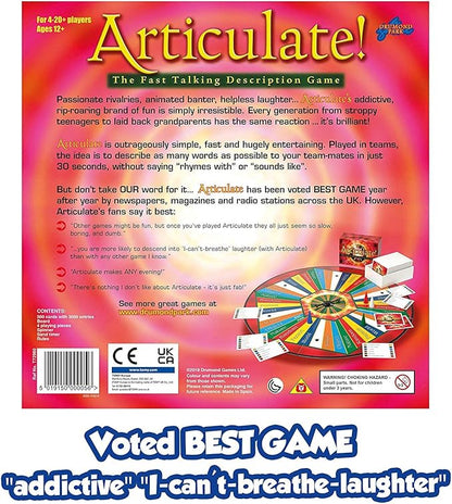 Drumond Park 5019150000056 Articulate Family Board Fast Talking Description Game Multi