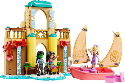 LEGO Wicked Glinda Elphaba and Nessarose at Shiz University Building Kit for Kids with Toy Boat and Dolls Gift for Girls and Boys from 7 Years Who Love Dollhouses 75681
