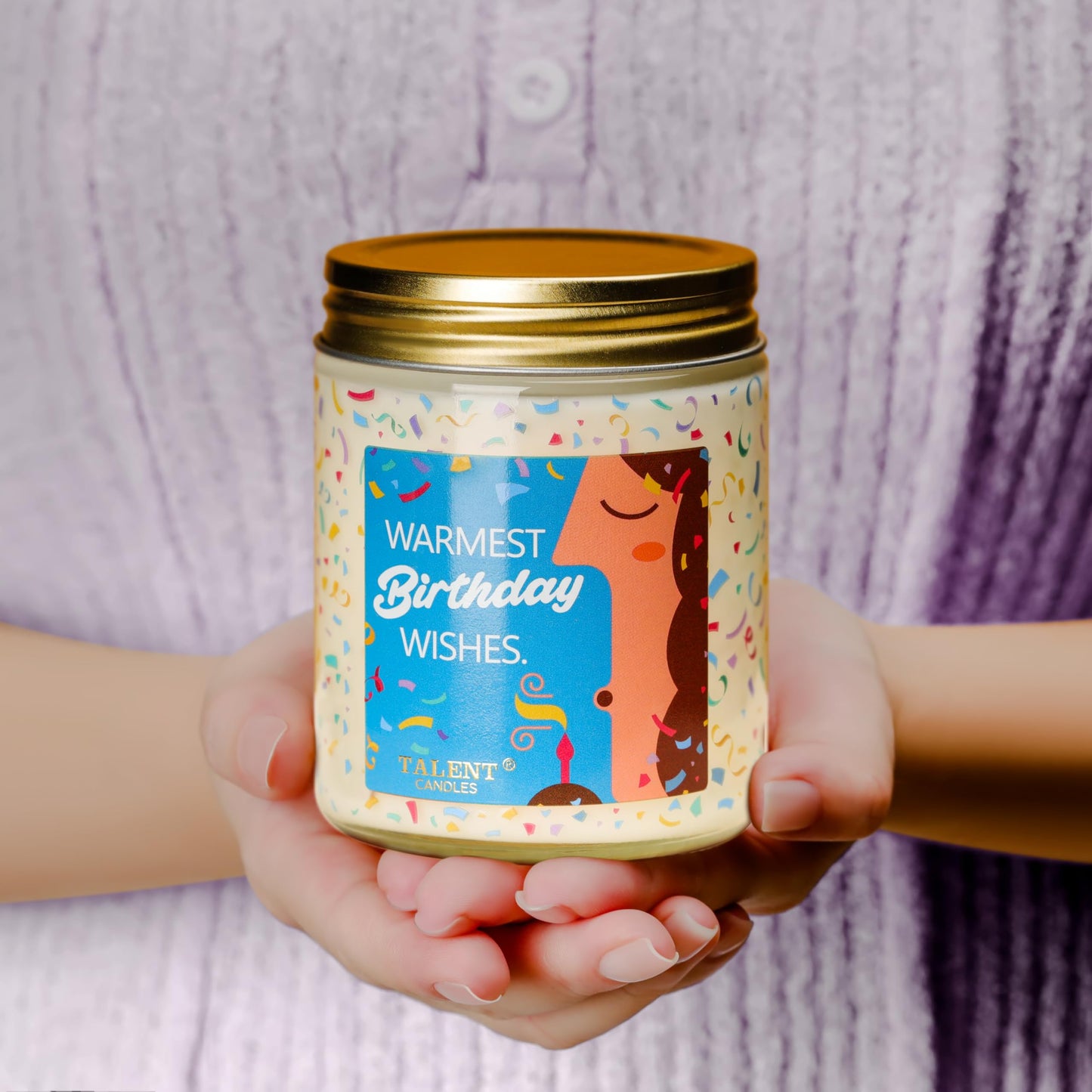 Gifts for Women, Unique Gifts for Women, Best Friend Funny Birthday Gifts for Women Men, Friendship Gifts for Women Men Friends - 8.4 oz French Riviera Scented Candles Gifts, TCGJ7495-2-FR