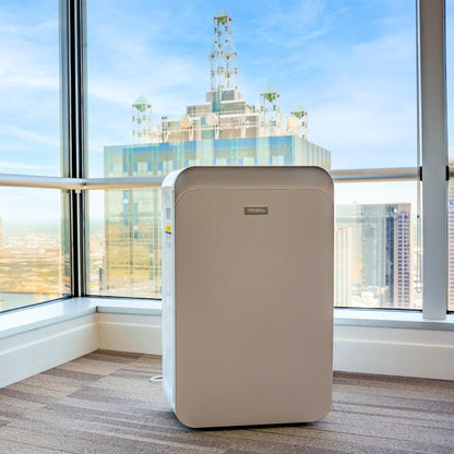 TRIO PLUS 5-Stage HEPA Air Purifier with UVC, PCO, Carbon, Air Quality Sensor, & Auto Function – Covers Up to 3,300 Sq. Ft.