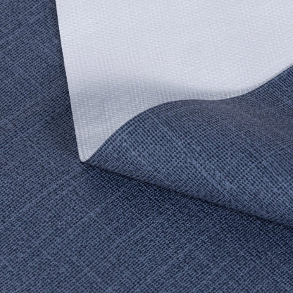 sancua 100% Waterproof Rectangle PVC Tablecloth - 60 x 84 Inch - Oil Proof Spill Proof Vinyl Table Cloth, Wipe Clean Table Cover for Dining Tables, Buffet Parties and Camping, Greyish Blue